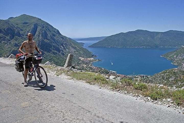 Salita panoramica verso Grahovo